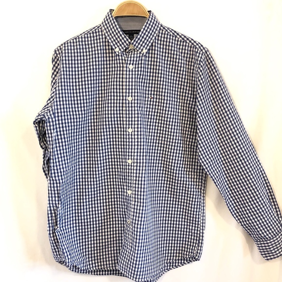 Tommy Hilfiger Other - Blue & White Button Down